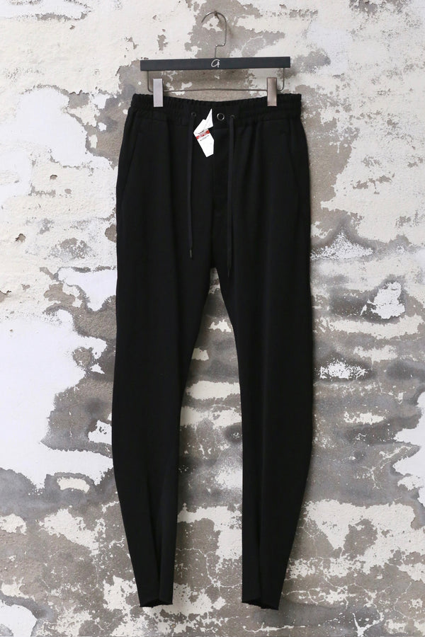DEVOA 25 Spring/Summer Comfortable Cuffed Pants DVA-PTJ-BLCS-BLACK